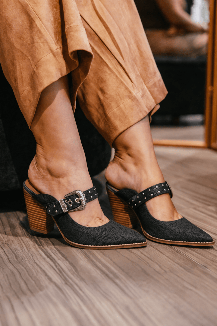 Corky's Black For The Girls Heels - Macoma Boutique302 Wedges & Heels