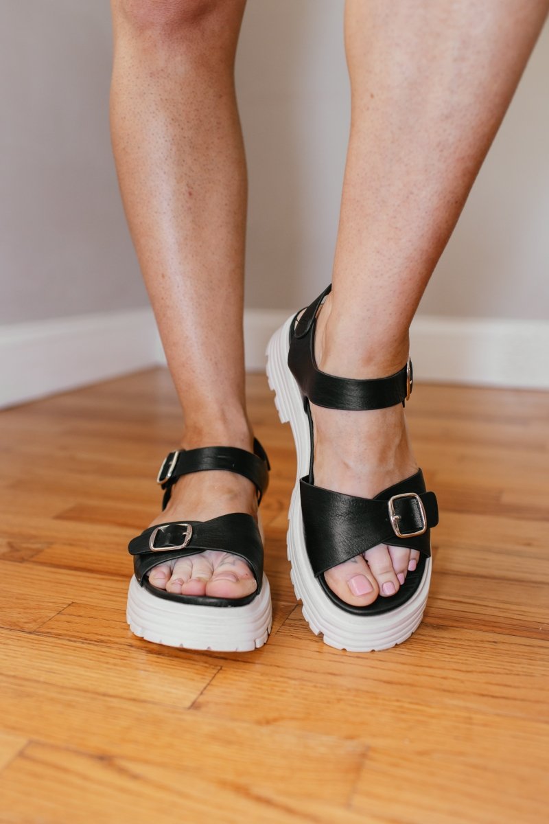 Corky's Black That's Just Me Sandals - Macoma Boutique304 Sandals