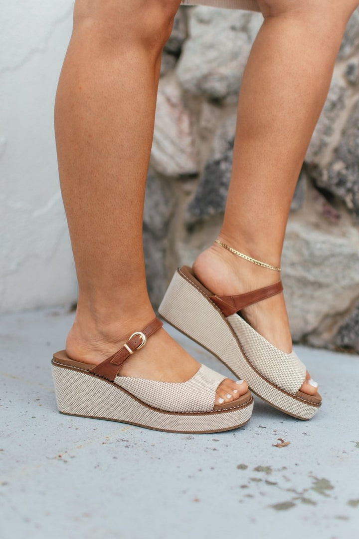 Corky's Bourbon Combo Treat Yourself Wedges - Macoma Boutique302 Wedges & Heels