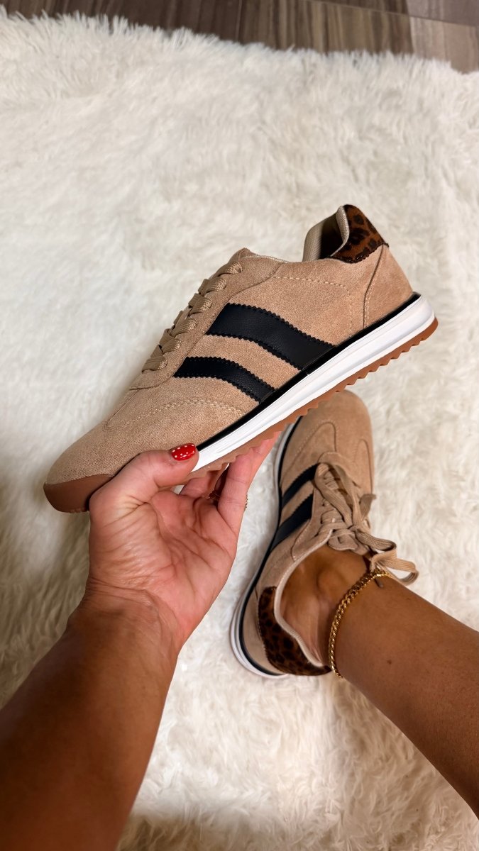 Corky's Camel Run It Back Sneakers - Macoma Boutique301 Sneakers