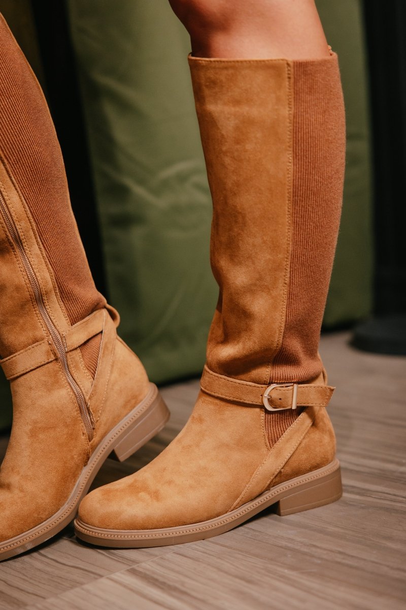 Corky's Camel We Ride At Dawn Boots - Macoma Boutique303 Mules & Boots