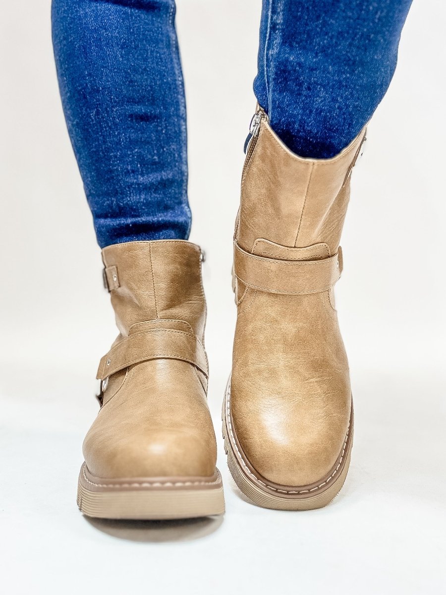 Corky's Caramel Pick of the Patch Boots FINAL SALE - Macoma Boutique303 Mules & Boots