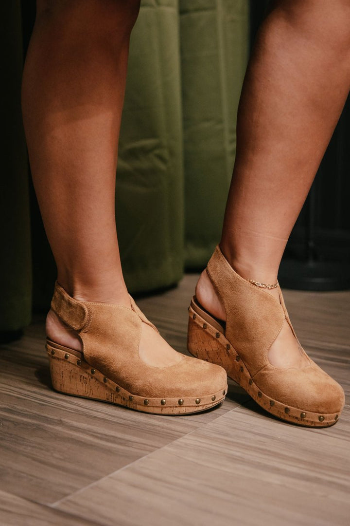 Corky's Chestnut Oh It's You Wedges - Macoma Boutique302 Wedges & Heels
