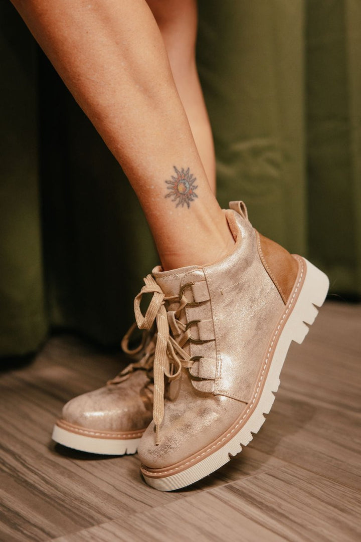 Corky's Gold Campfire Boots - Macoma Boutique303 Mules & Boots