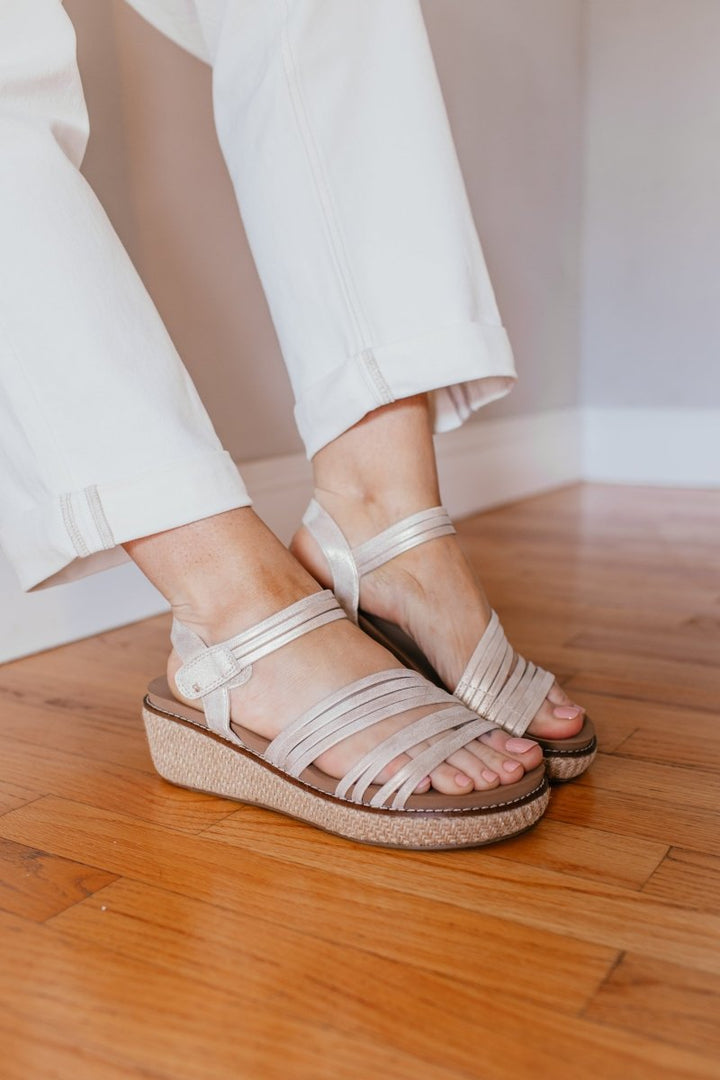 Corky's Gold What About Now Sandals - Macoma Boutique304 Sandals