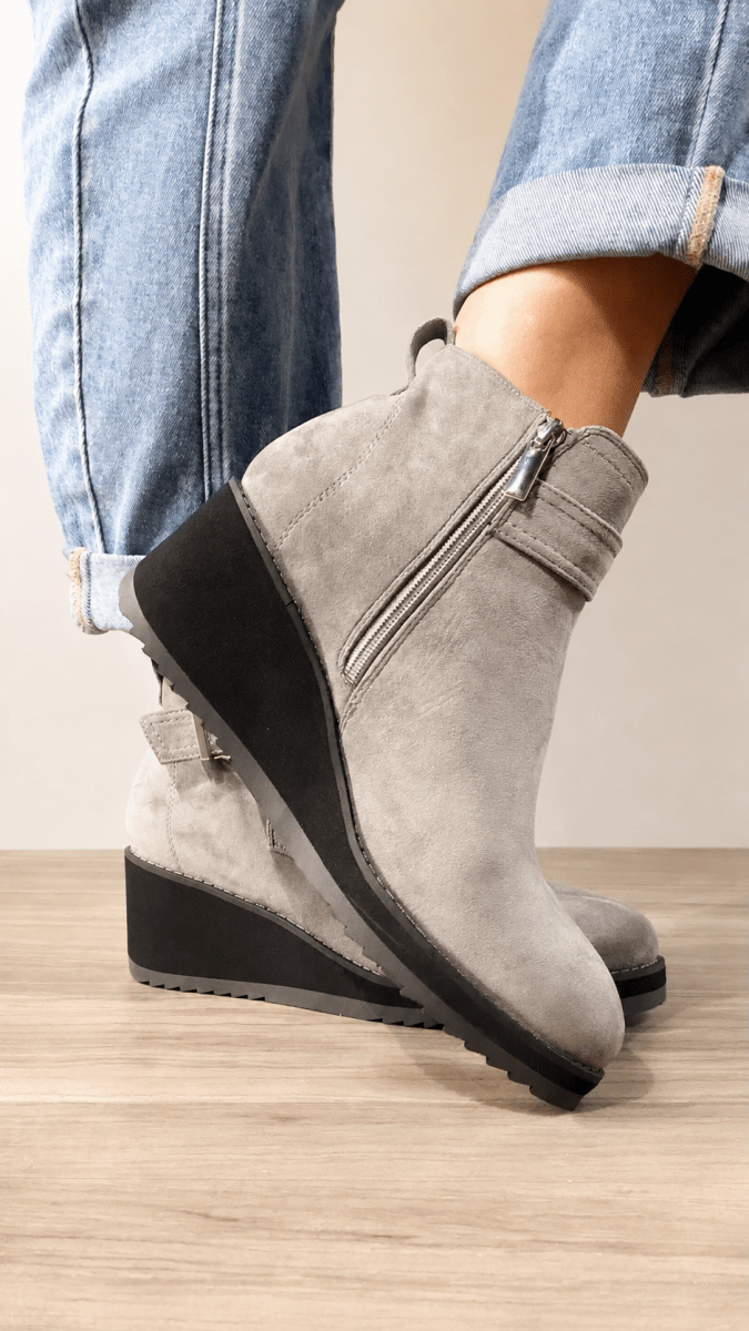 Corky's Grey Intuition Boots - Macoma Boutique303 Mules & Boots
