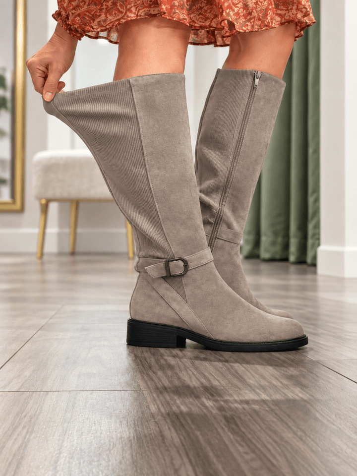 Corky's Grey We Ride At Dawn Boots - Macoma Boutique303 Mules & Boots