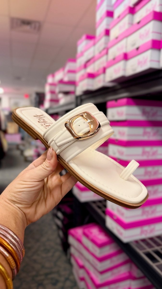 Corky's Ivory Yummy Sandals - Macoma Boutique304 Sandals