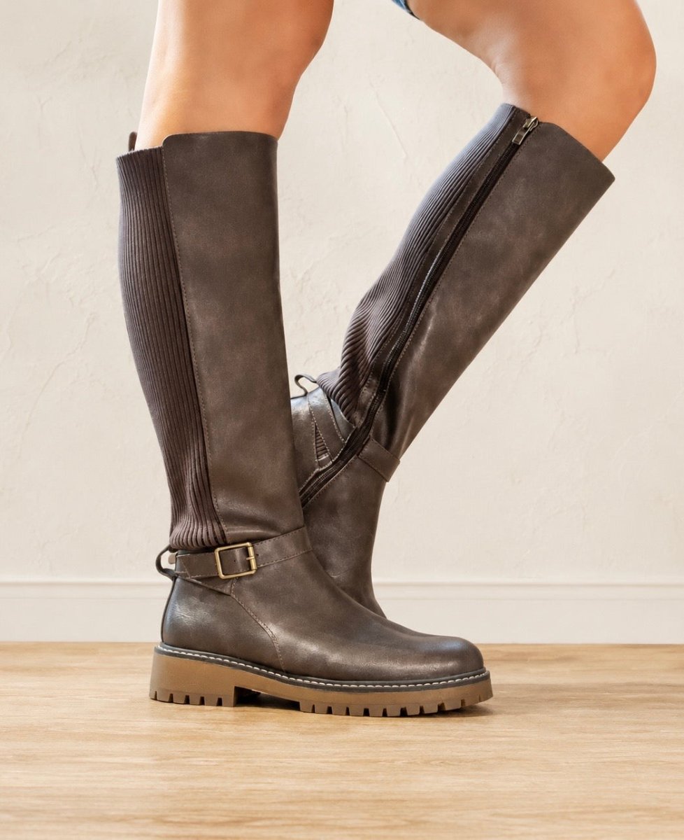Corky's Mocha Let's Grab Coffee Boots - Macoma Boutique303 Mules & Boots