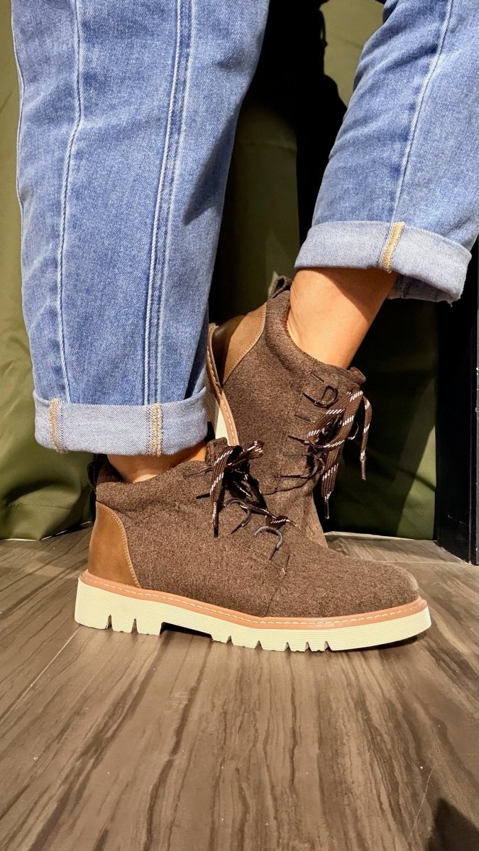 Corky's Mocha Texture Campfire Boots - Macoma Boutique303 Mules & Boots