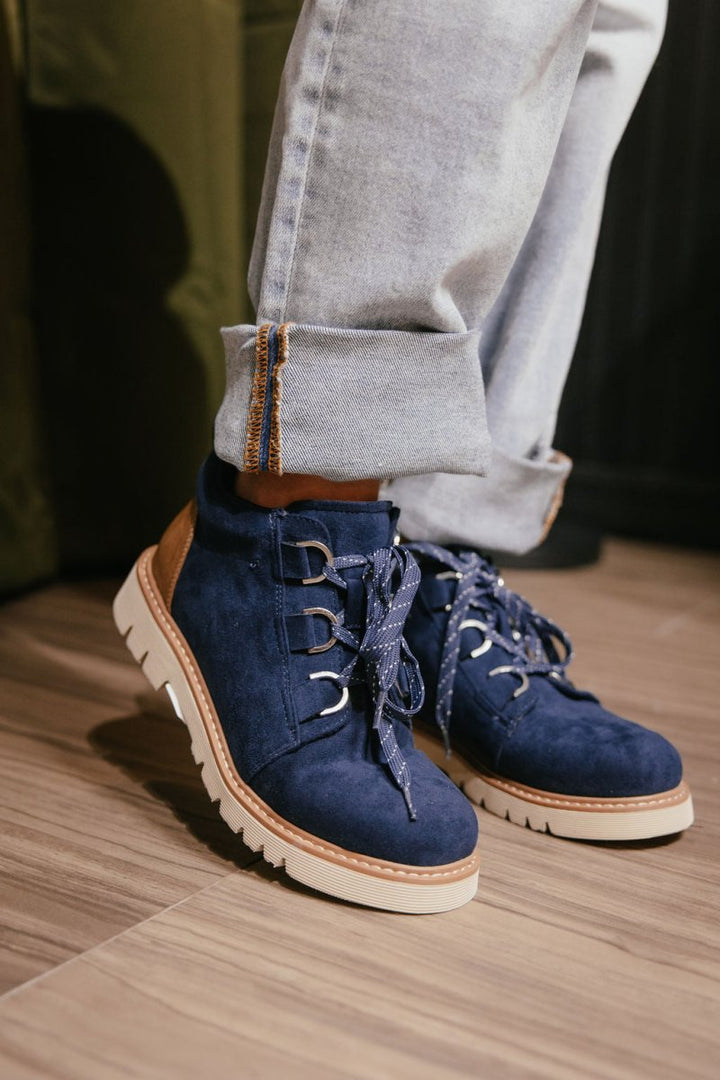 Corky's Navy Campfire Boots - Macoma Boutique303 Mules & Boots