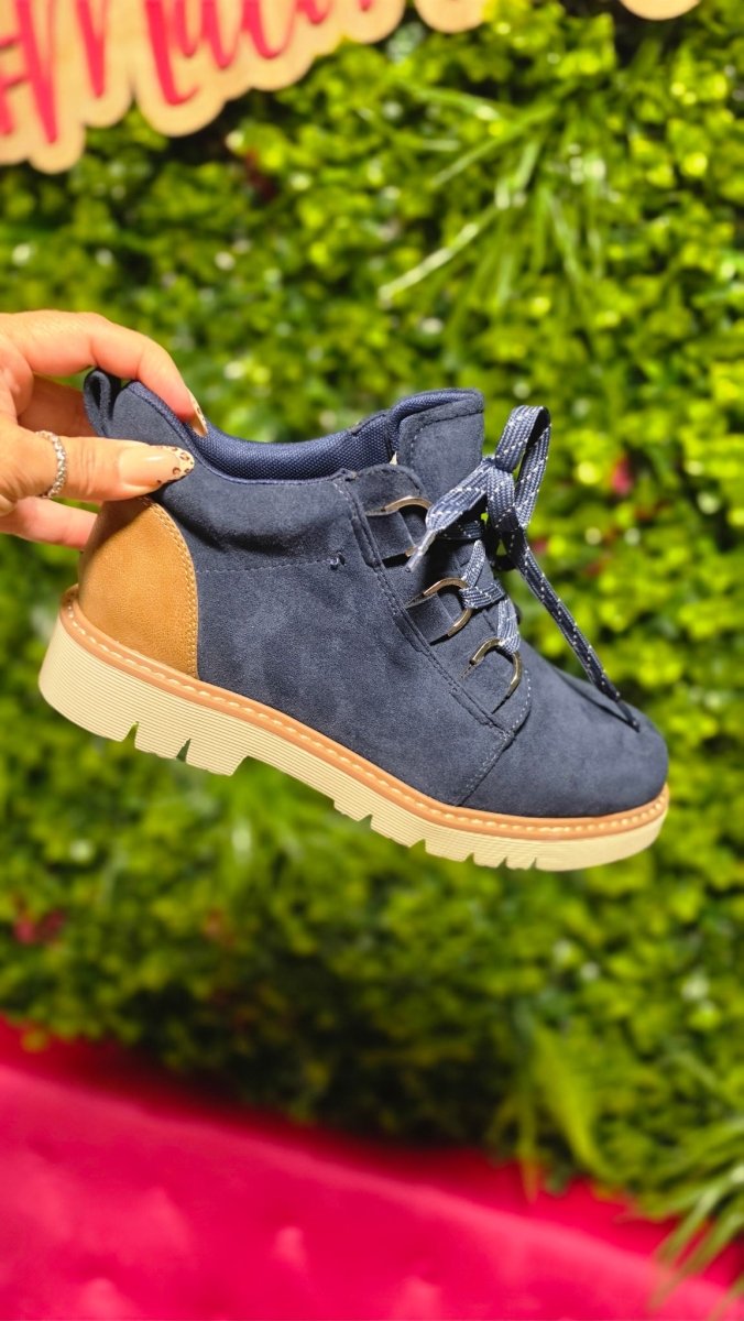 Corky's Navy Campfire Boots - Macoma Boutique303 Mules & Boots