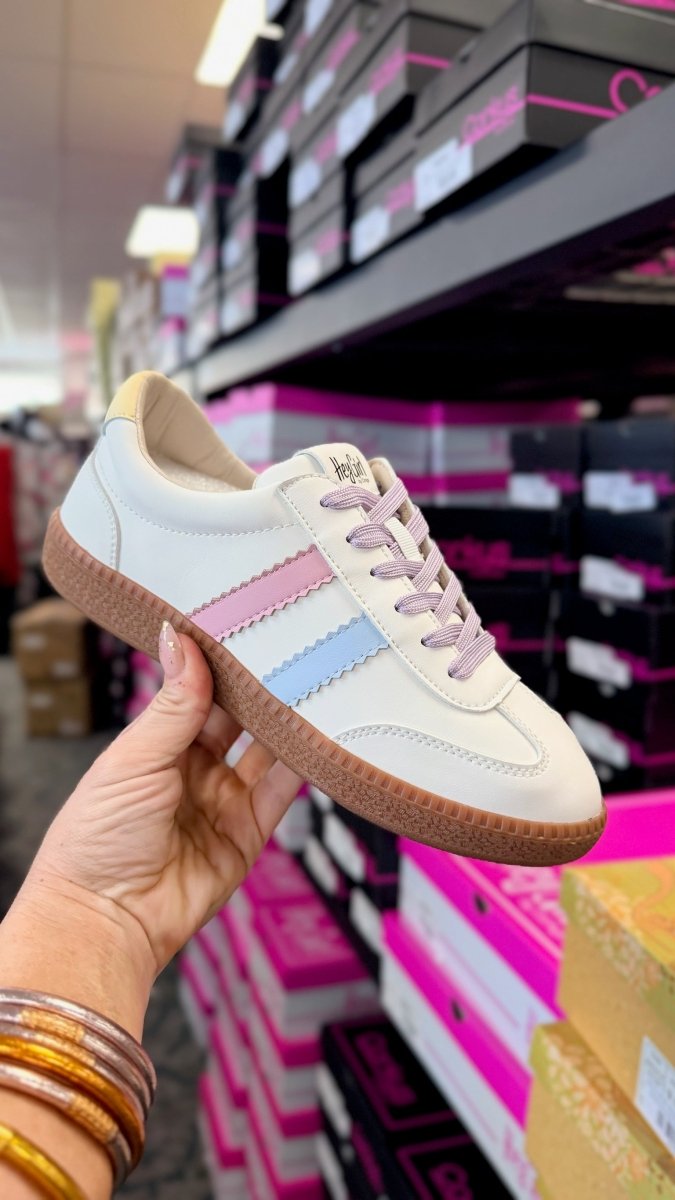 Corky's Pastel Combo Heads Up Sneakers - Macoma Boutique301 Sneakers