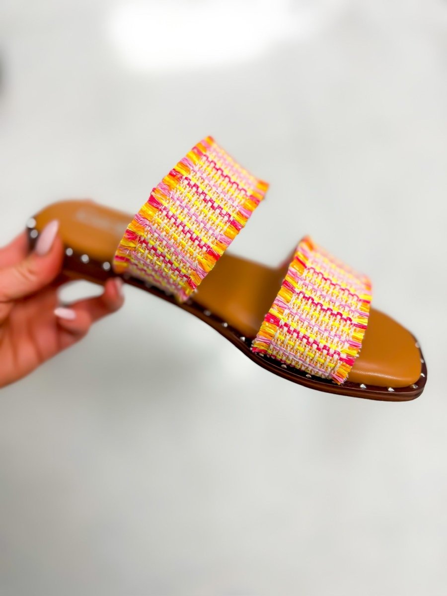 Corky's Pink Combo Afrayed of What Sandals FINAL SALE - Macoma Boutique304 Sandals