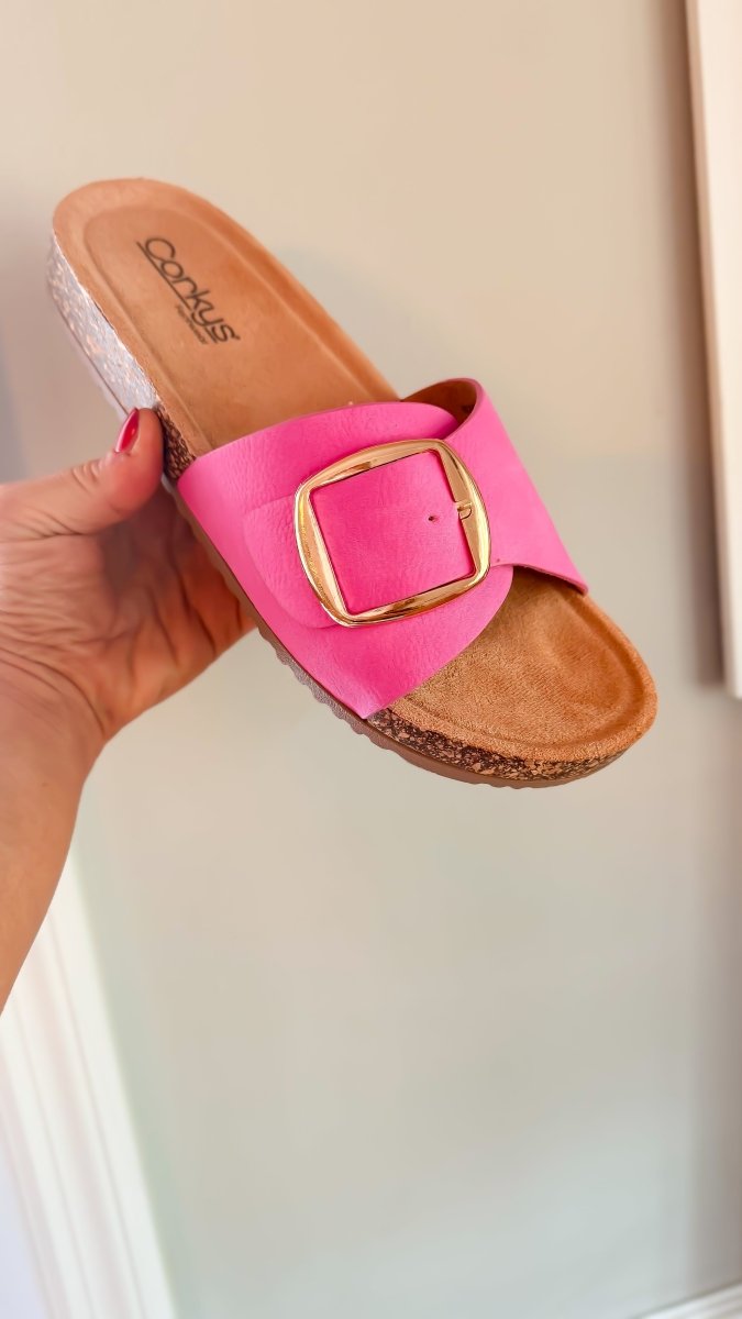 Corky's Pink Road Trip Sandals - Macoma Boutique304 Sandals