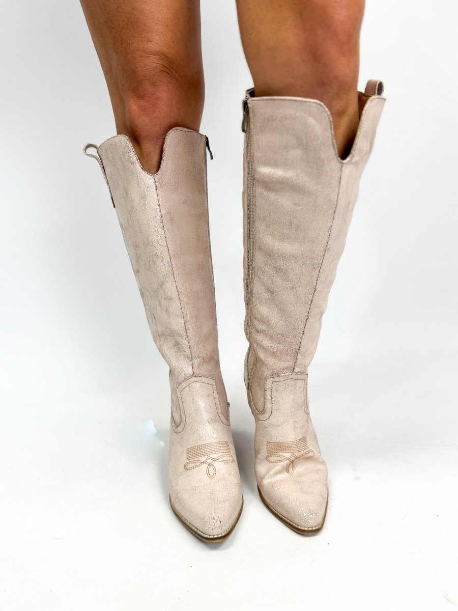 Corky's Putty Crackle Hats Off Boots - Macoma Boutique303 Mules & Boots