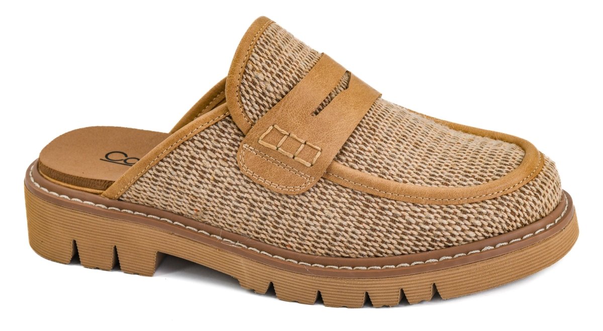 Corky's Raffia Am I Right Shoes - Macoma Boutique303 Mules & Boots