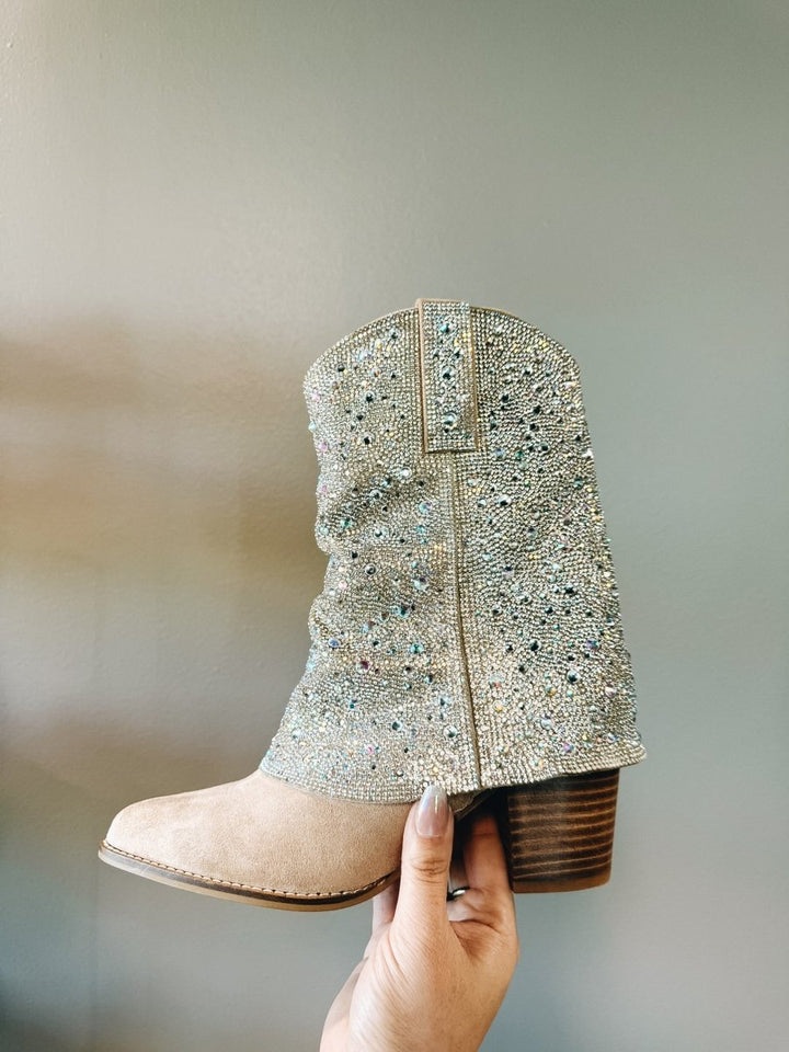 Corky's Rhinestone Old Money Boots - Macoma Boutique303 Mules & Boots
