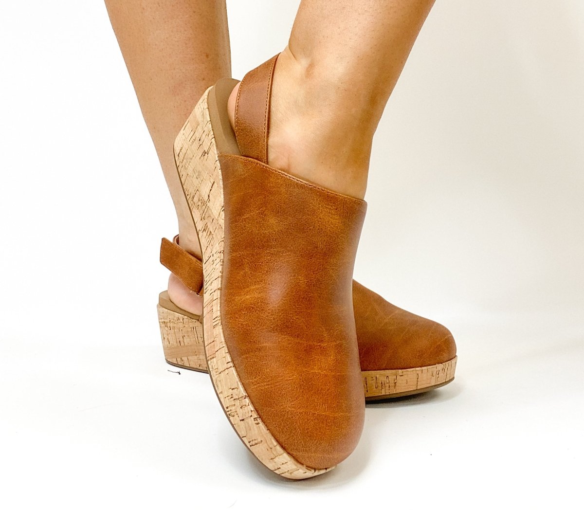Corky's Rust Low Temps Shoes - Macoma Boutique302 Wedges & Heels
