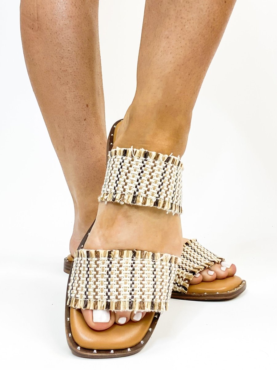 Corky's Tan Combo Afrayed of What Sandals FINAL SALE - Macoma Boutique304 Sandals