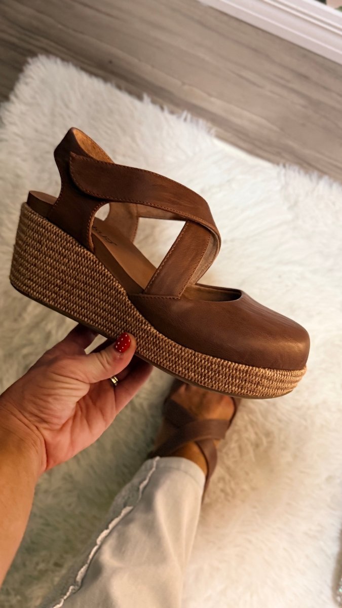Corky's Walnut What's The Rush Wedges - Macoma Boutique302 Wedges & Heels