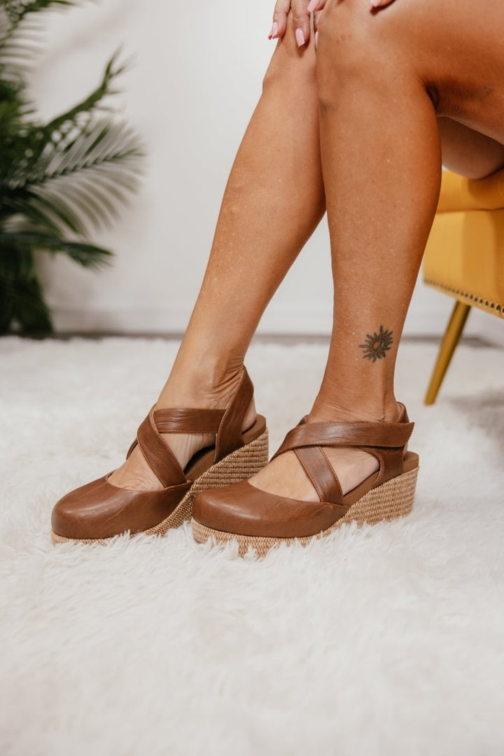 Corky's Walnut What's The Rush Wedges - Macoma Boutique302 Wedges & Heels