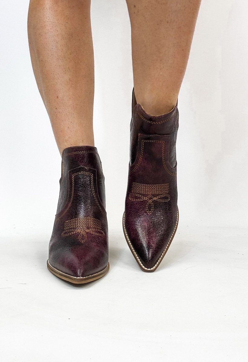 Corky's Wine Smoke Show Boots - Macoma Boutique303 Mules & Boots