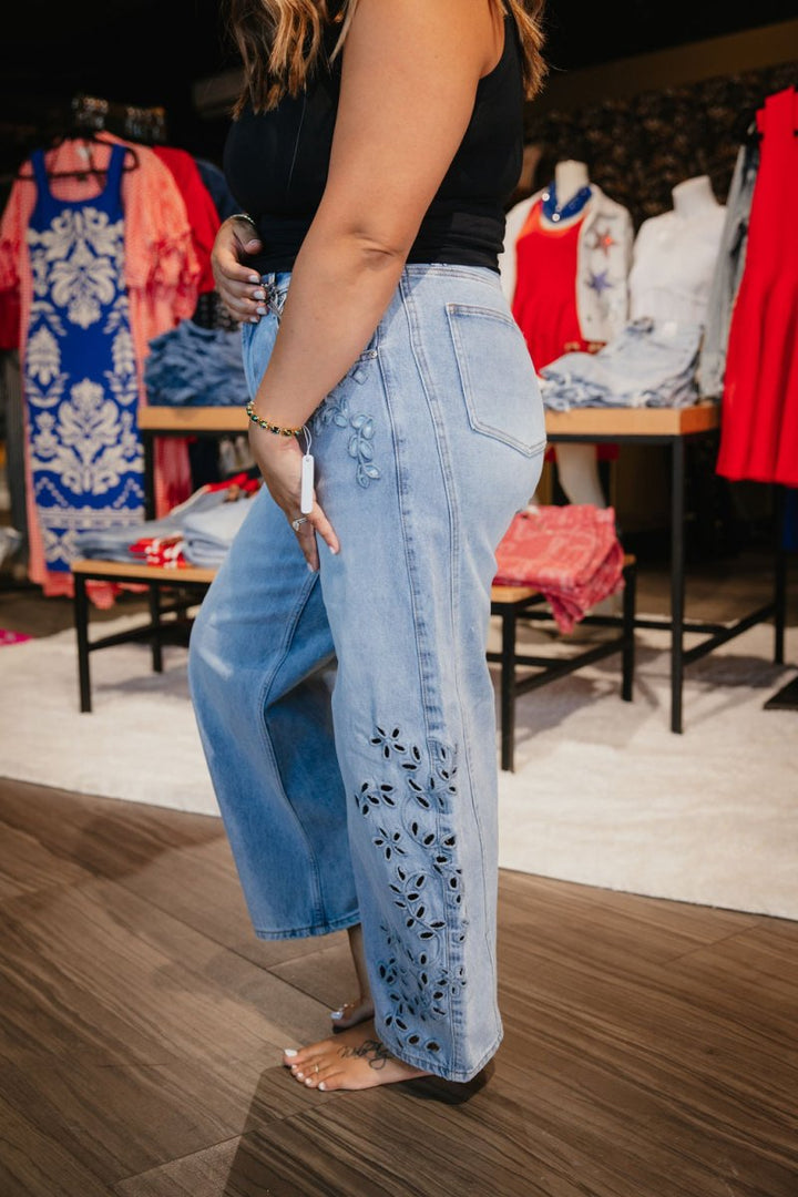 Daisy Lane Barrel Jeans - Reg & Curvy - Macoma Boutique170 Denim