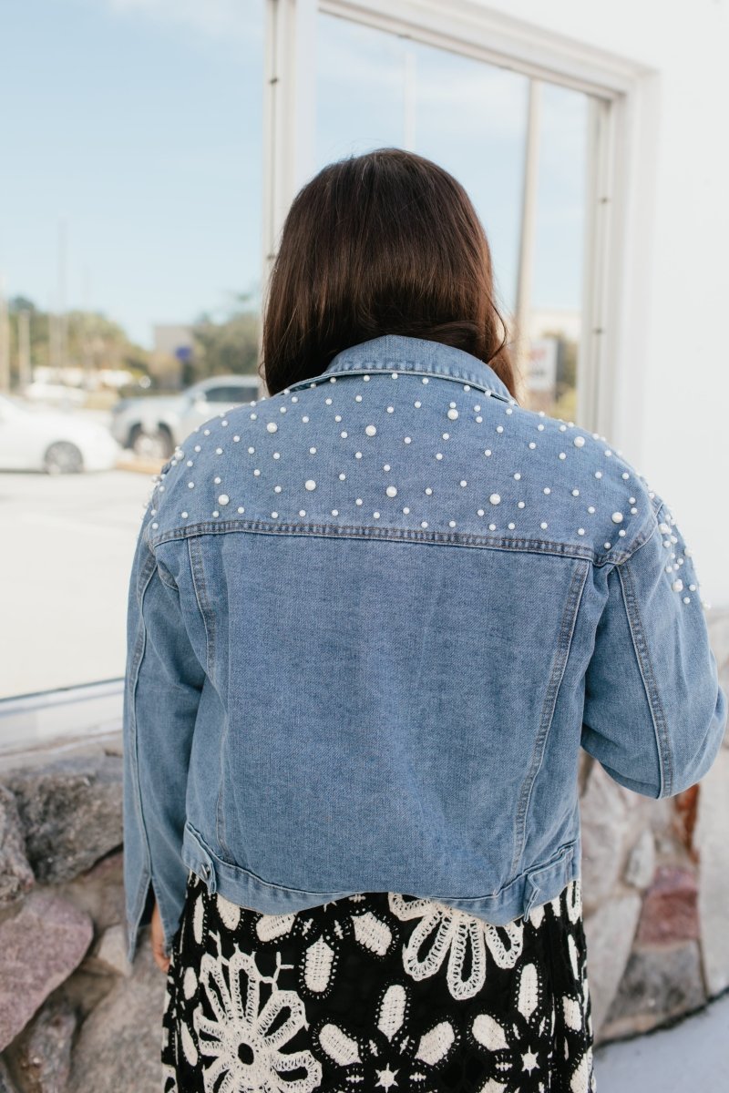 Denim with a Twist Jacket - Reg & Curvy - Macoma Boutique170 Denim