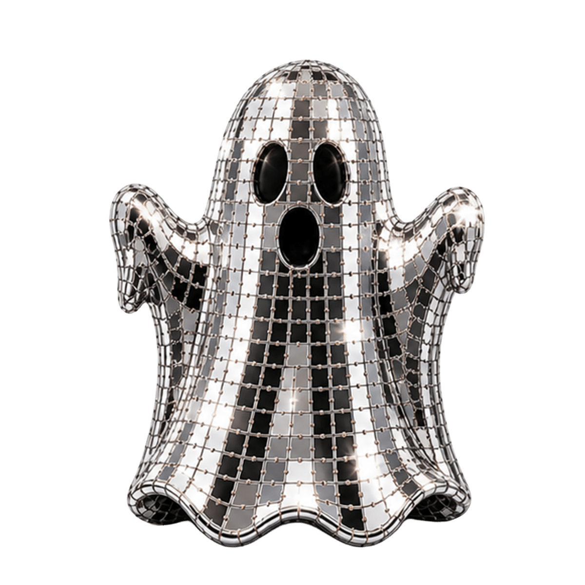 Disco Ghost Graphic Long Sleeve Tee - FINAL SALE - Macoma Boutique555 Presales
