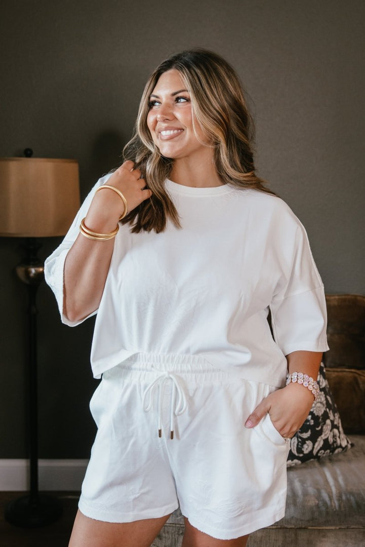 Easy Going Top - Macoma Boutique100 Short Sleeve