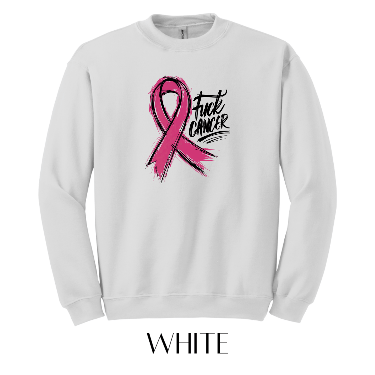 F*** Cancer Graphic Pullover - FINAL SALE - Macoma Boutique555 Presales