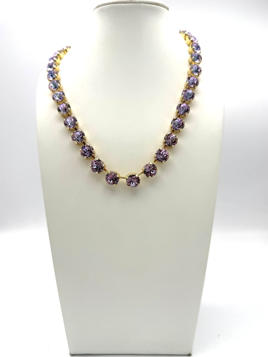 Fifth Avenue Necklace In Lavender - Macoma Boutique315 Jewelry