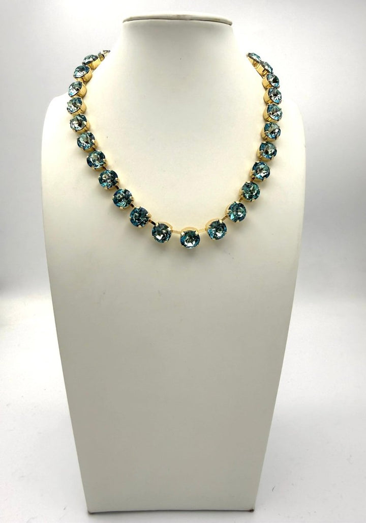 Fifth Avenue Necklace In Ocean Blue - Macoma Boutique315 Jewelry