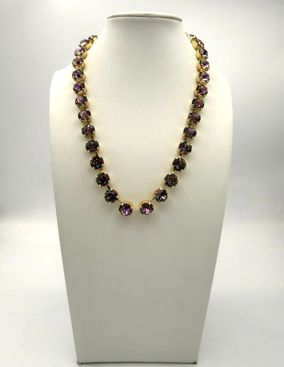 Fifth Avenue Necklace In Purple Volcano - Macoma Boutique315 Jewelry
