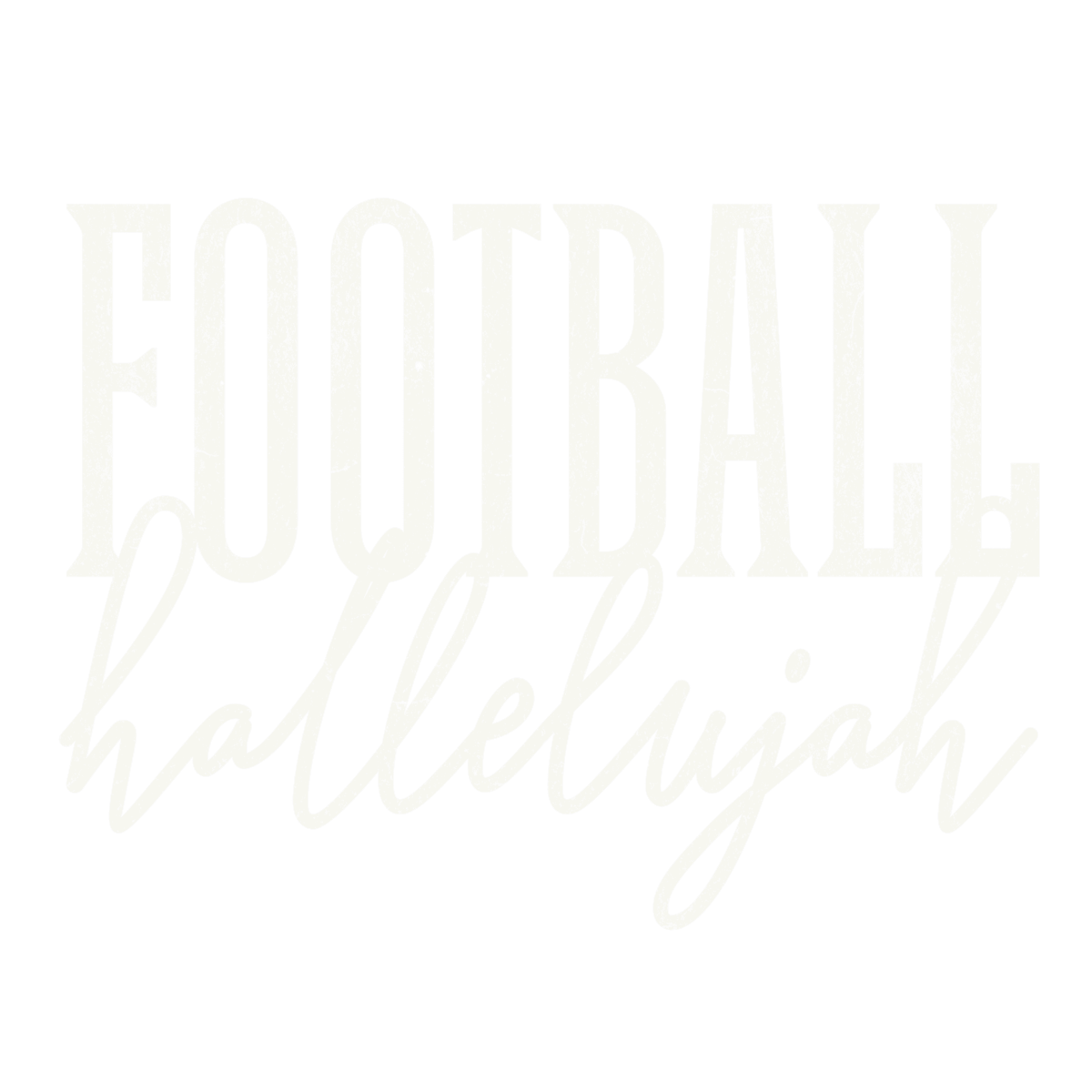 Football Hallelujah Graphic Tee - FINAL SALE - Macoma Boutique555 Presales
