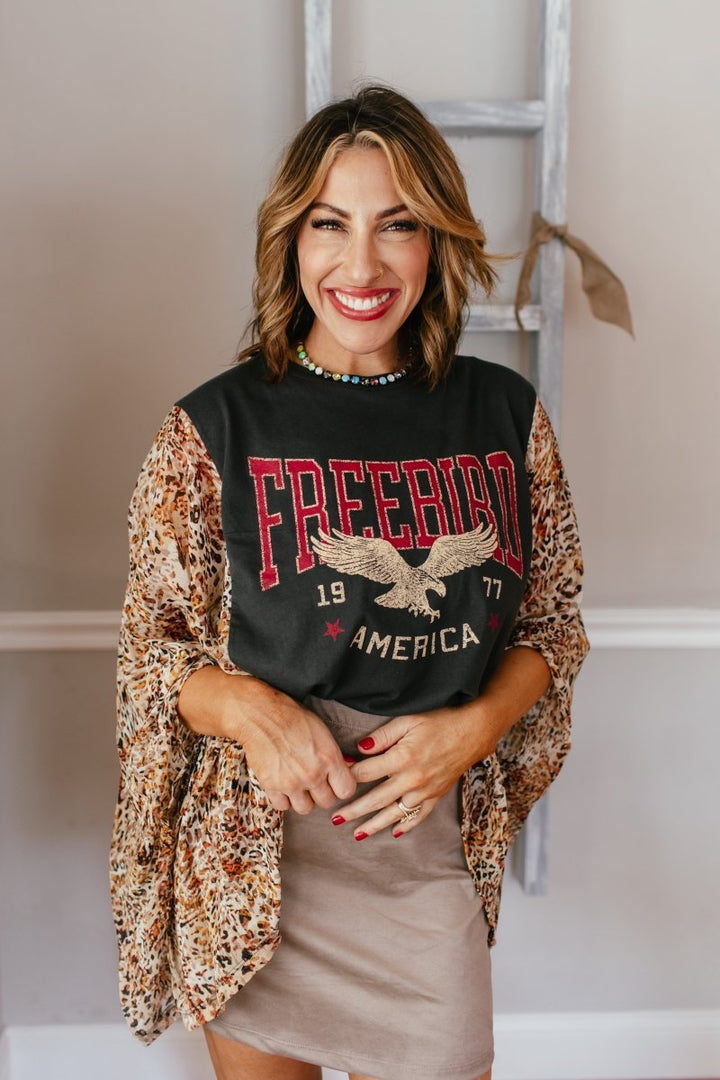 Freedom Era Top - Macoma Boutique100 Short Sleeve