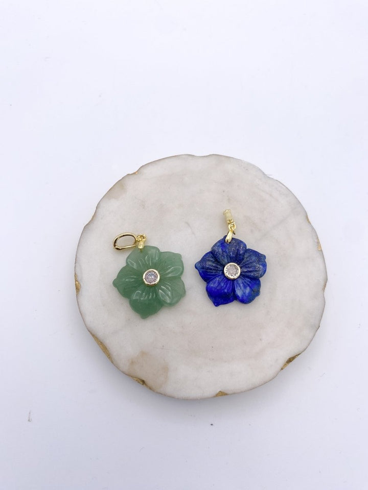 Fresh Picked Charm in Blue - Macoma Boutique315 Jewelry