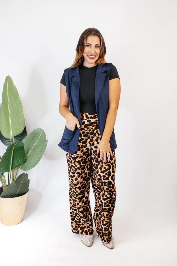 Get The Job Done Vest In Navy - Reg & Curvy - Macoma Boutique240 Jackets/Blazers