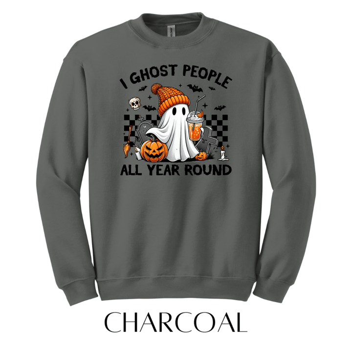 Ghost Year Round Graphic Pullover - FINAL SALE - Macoma Boutique555 Presales