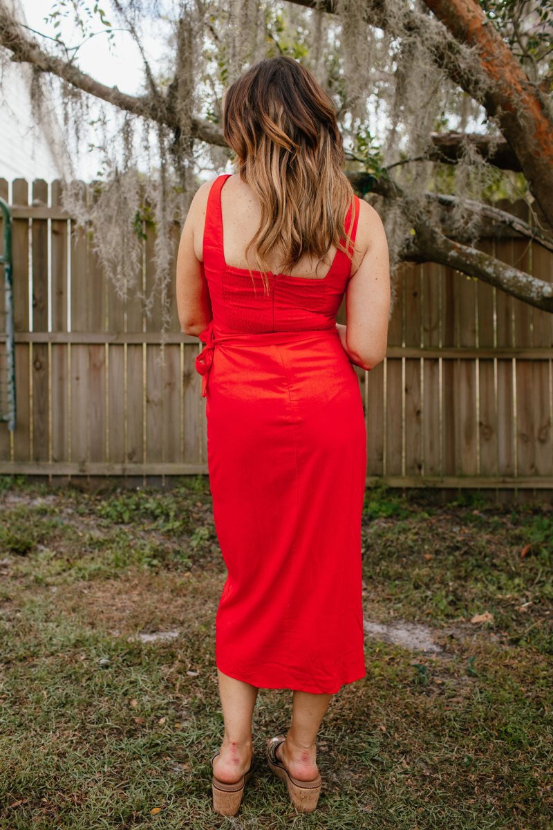 Heatwave Midi Dress - Macoma Boutique250 Dresses