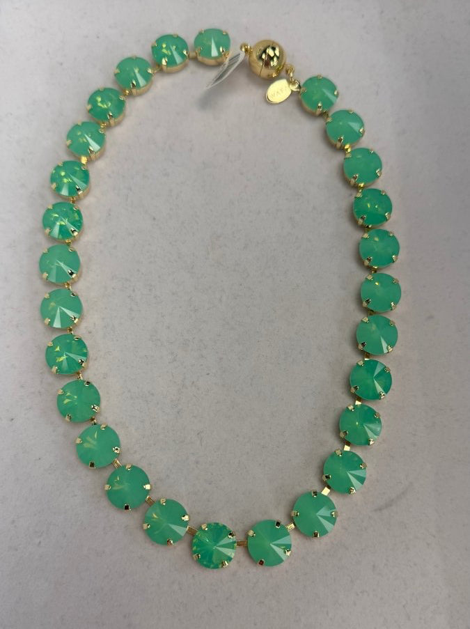 Hello Lovely 12MM Necklace in Jade - Macoma Boutique315 Jewelry