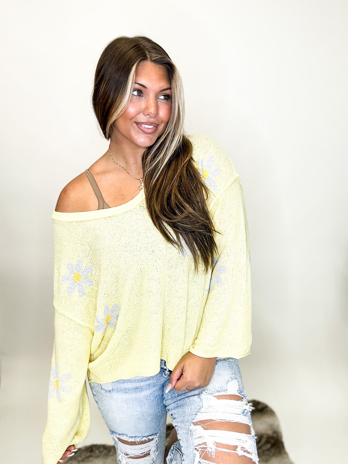 Yellow Petals Top
