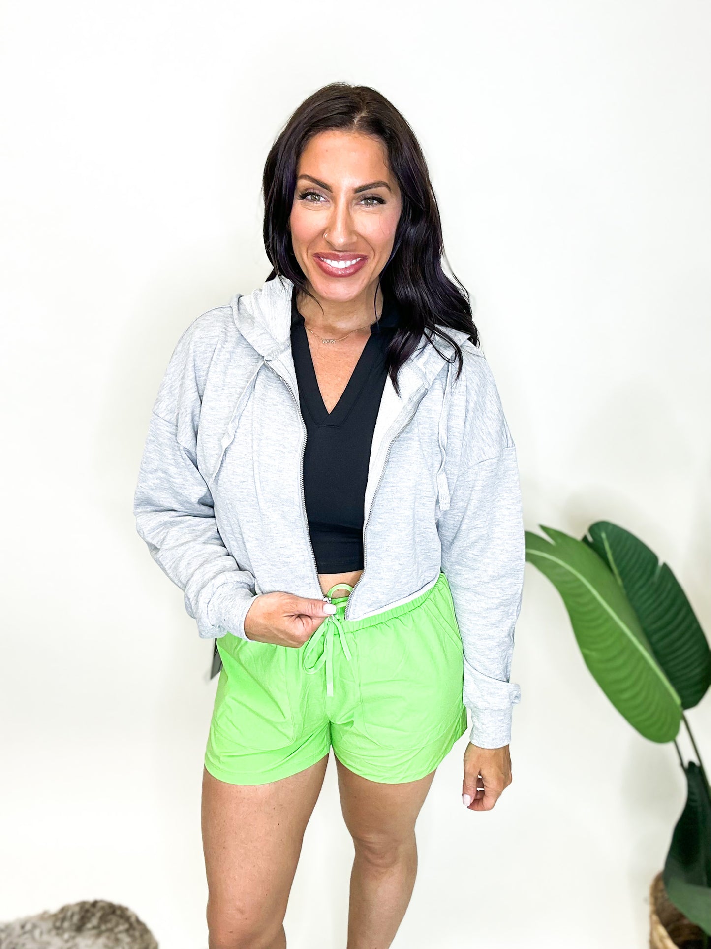 Second Chances Crop Hoodie