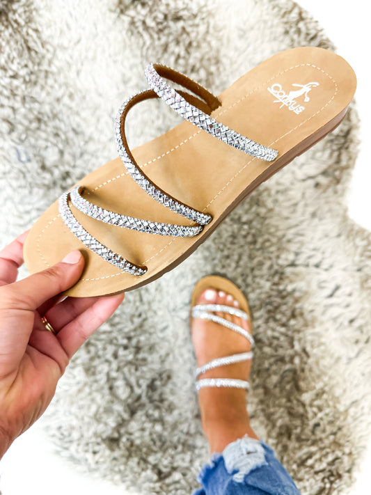 Corky's Clear Talk To The Sand Sandals