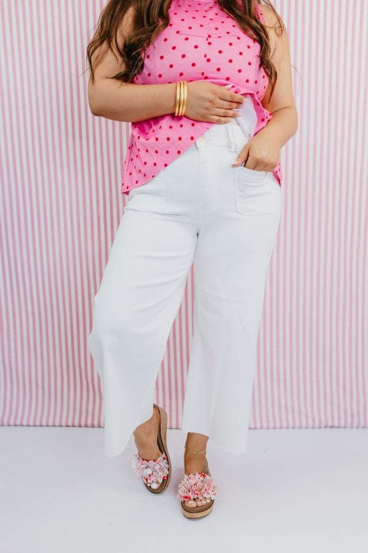 Judy Blue Fresh Start Crop Jeans - Macoma Boutique170 Denim