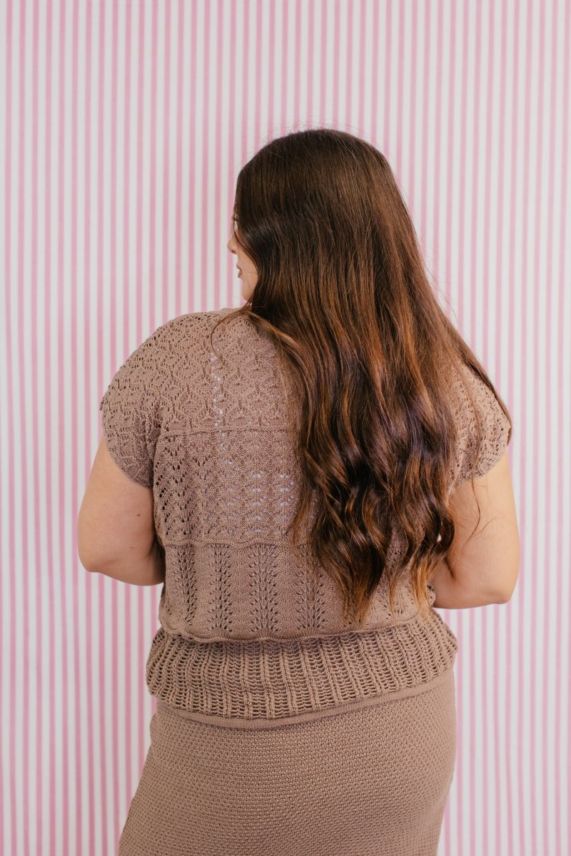 Latte Layers Top - Macoma Boutique100 Short Sleeve