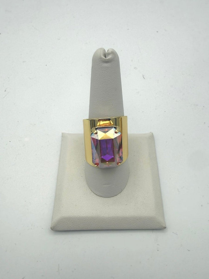 Let's Party Ring In Fuchsia - Macoma Boutique315 Jewelry