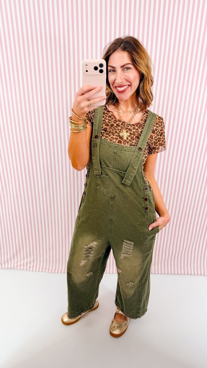 Olive You Always Overalls - Macoma Boutique260 Jumpsuits/Rompers/Overalls