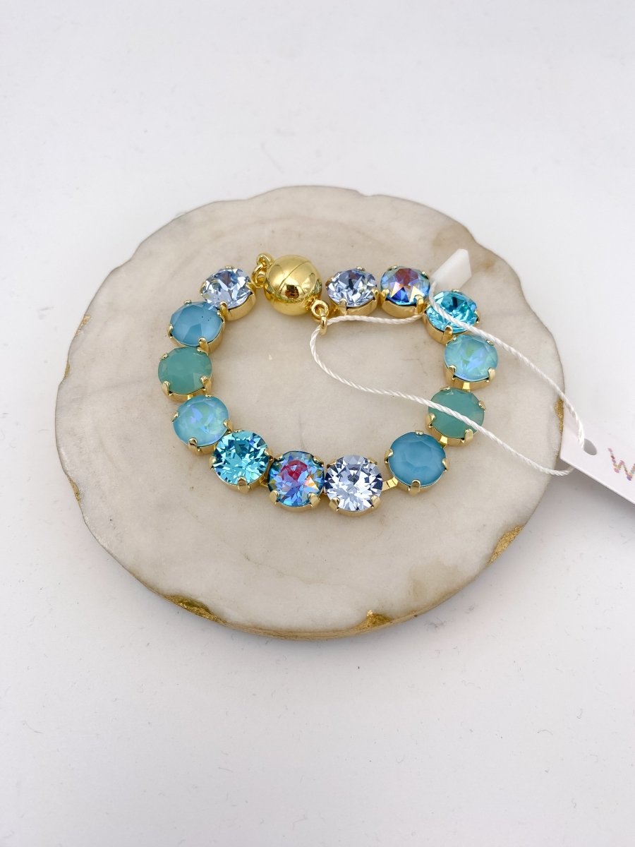 Paris After Dark Bracelet 8/10MM in Turquoise Mix - Macoma Boutique315 Jewelry